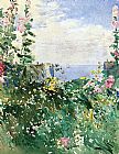 Isles of Shoals Garden, Appledore by childe hassam